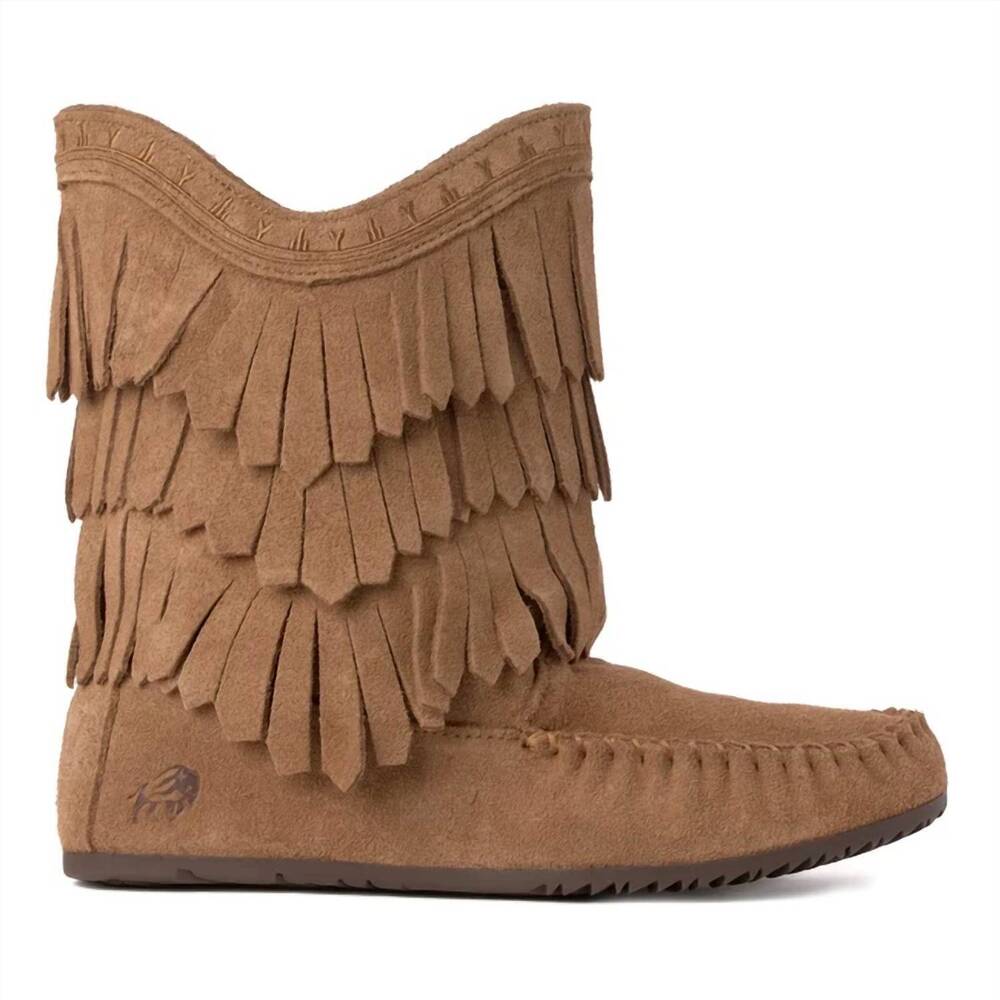 NEW MANITOBAH MUKLUKS women's dancer mid boot in tan